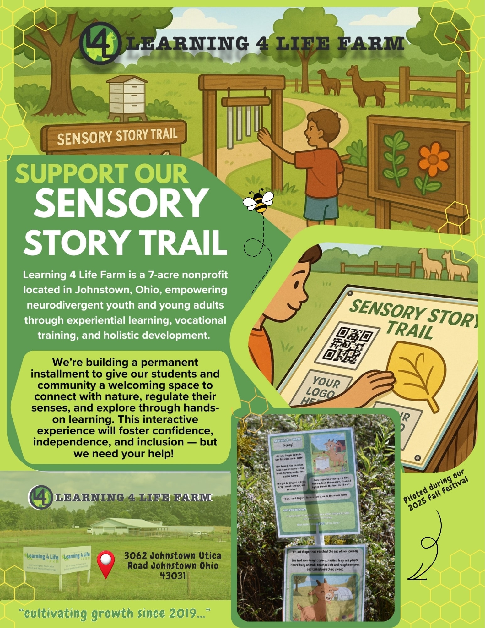 Introducing: L4L Farm's Sensory Story Trail